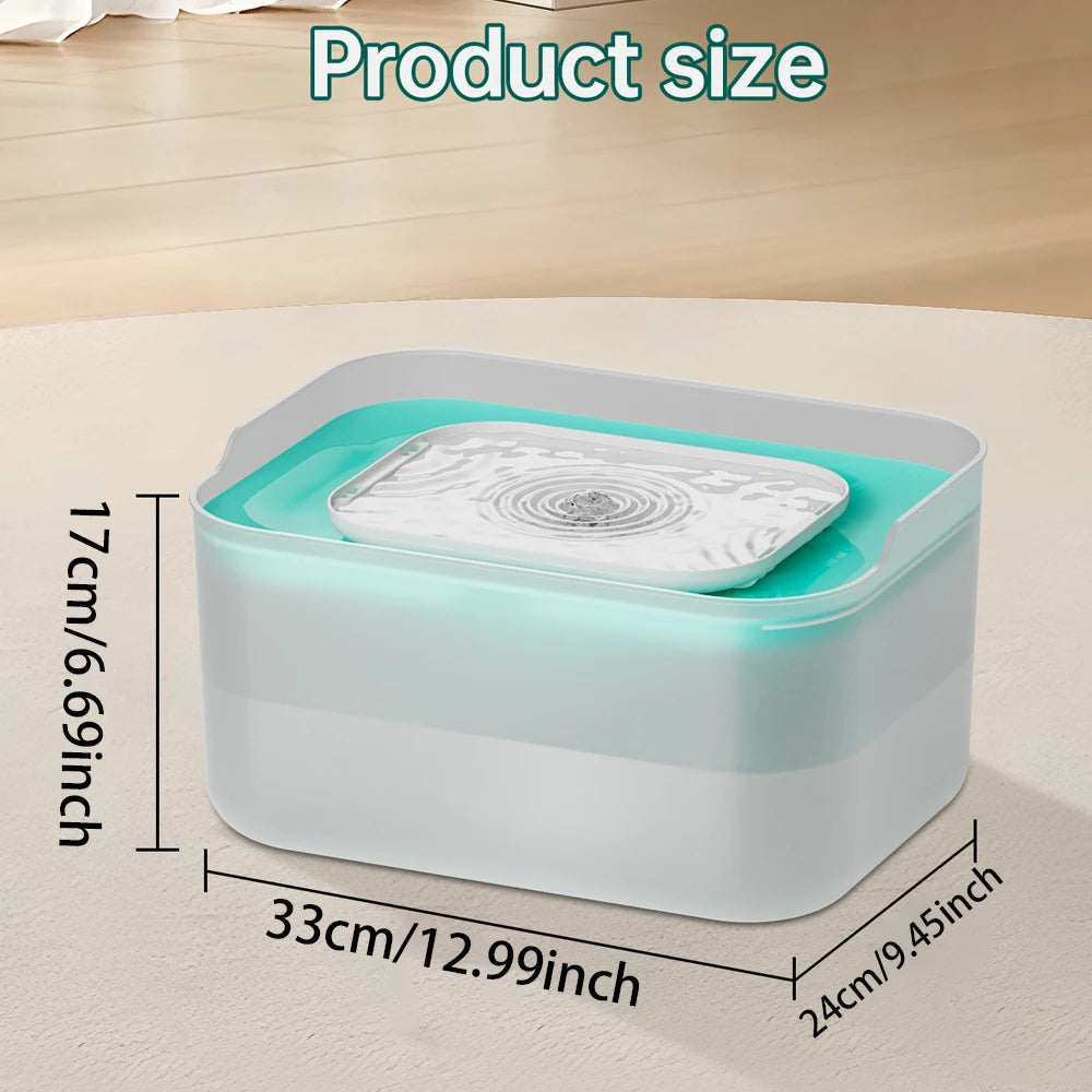 8L Large Capacity Smart Pet Water Fountain