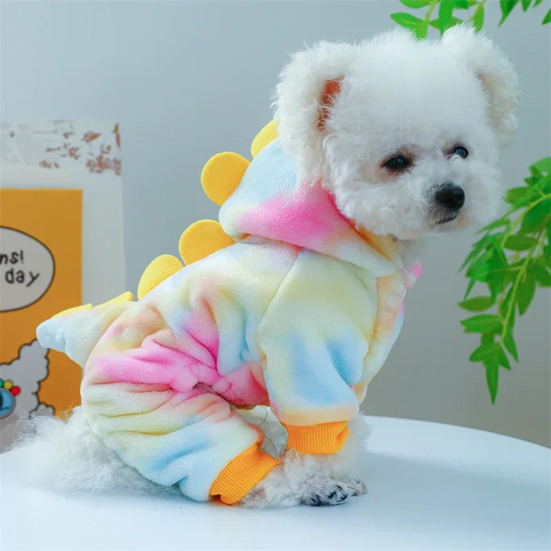 Dinosaur & Animal Costume Jumpsuit for Small Dogs & Cats