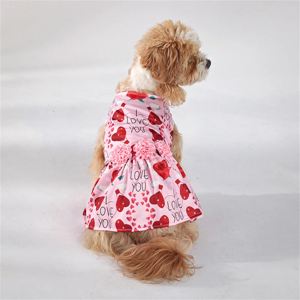 Bow Knot Princess Dress for Small Dogs & Cats
