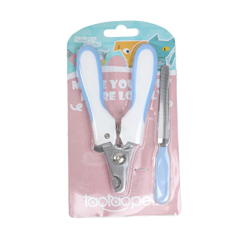 Pet Nail Clippers - Stainless Steel Grooming Tool for Dogs and Cats