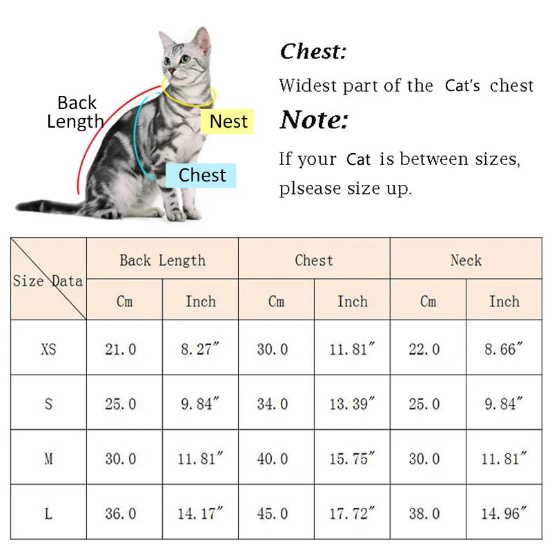 Printed Cotton Summer Vest for Cats & Puppies