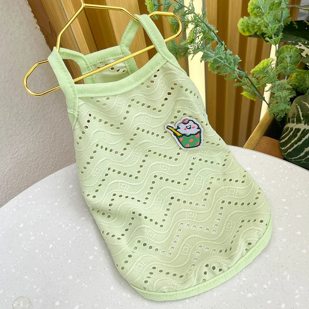 Breathable Dog Vest for Spring and Summer