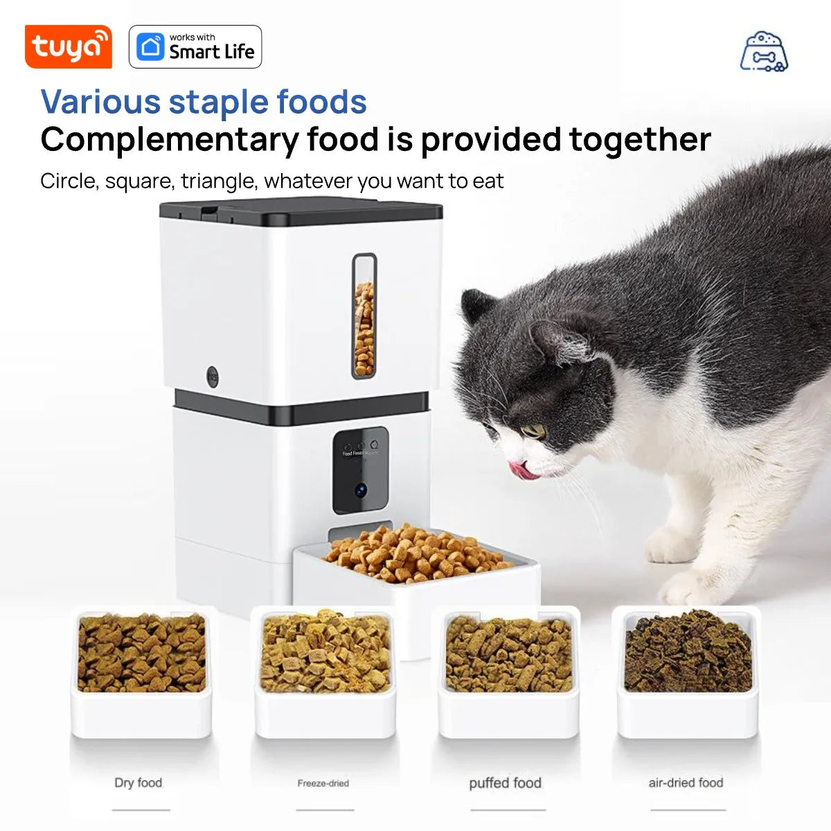 Smart Pet Feeder with Camera