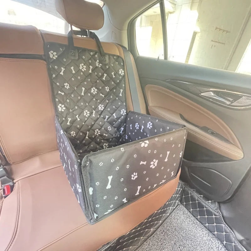 Foldable Pet Car Seat Carrier Bag