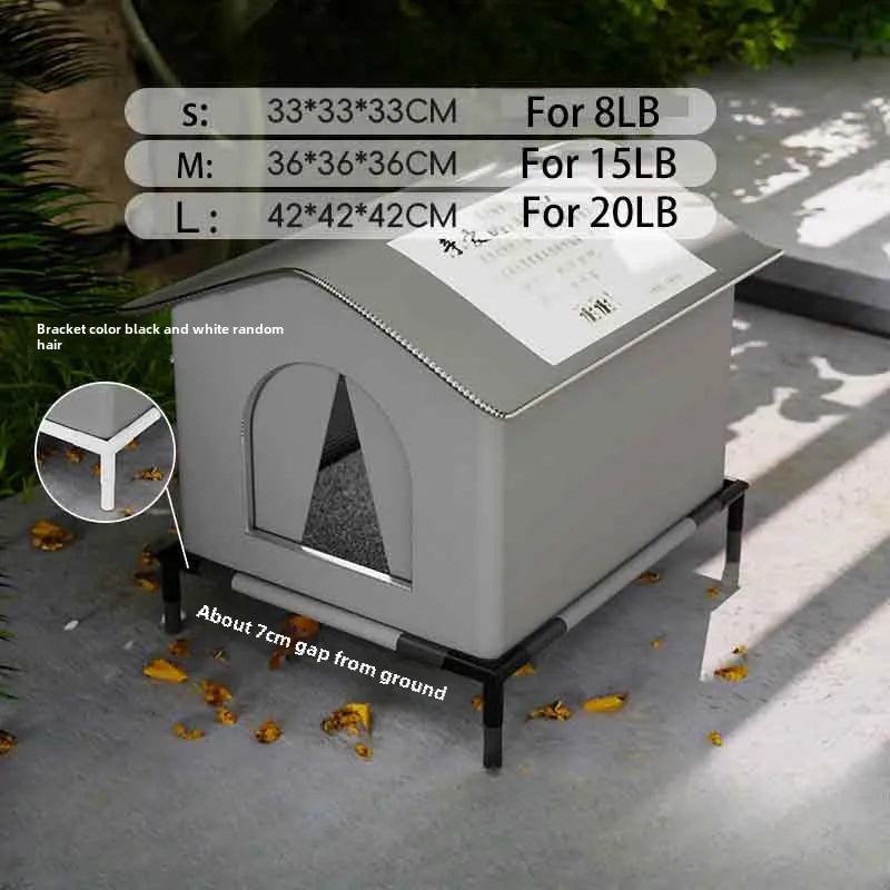 Foldable Pet Cave House for Cats & Small Dogs