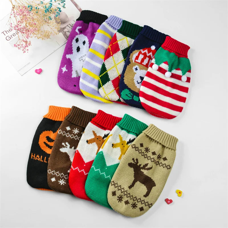 Warm Knit Dog & Cat Sweater
