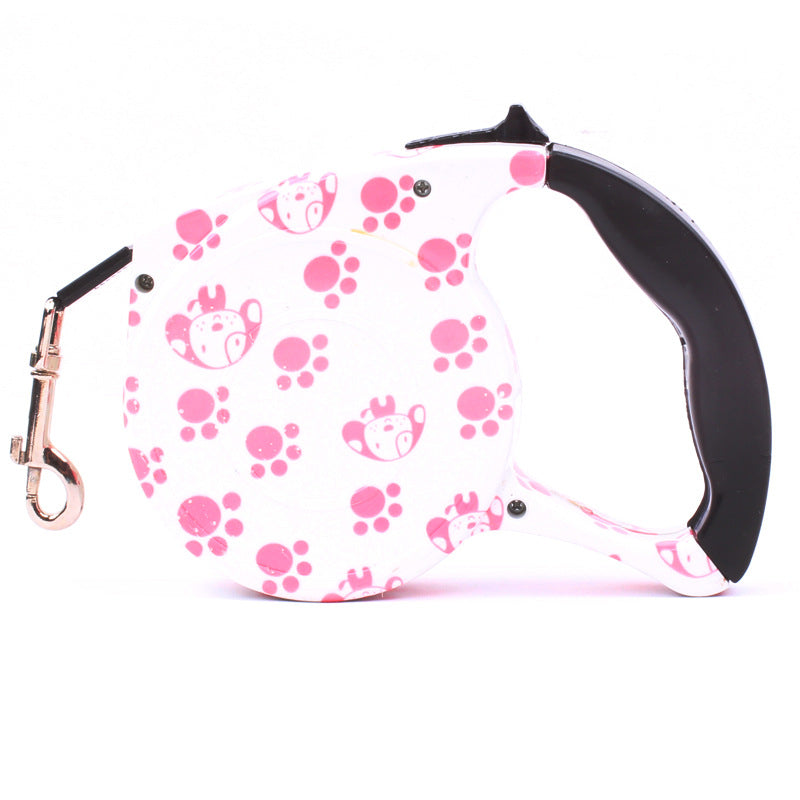 Laisse rétractable pour chien de 5 m