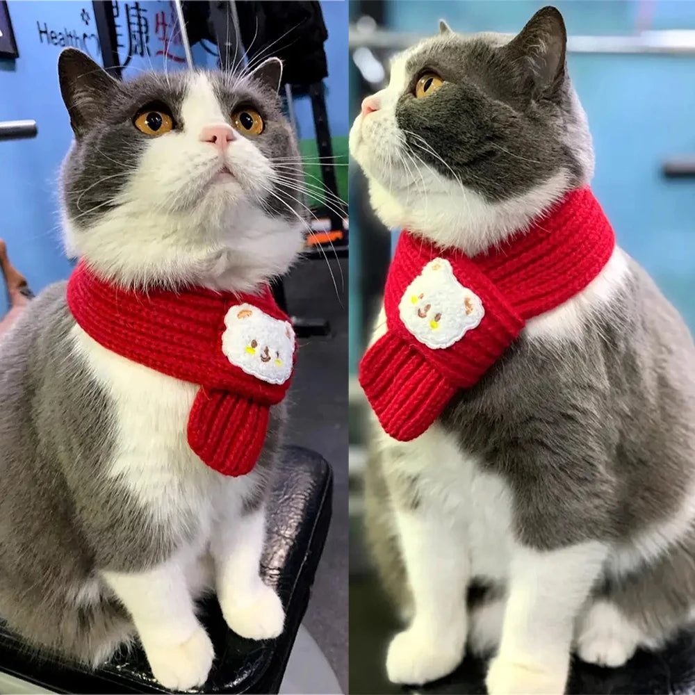 Printed Neck Scarf for Cats & Small Dogs
