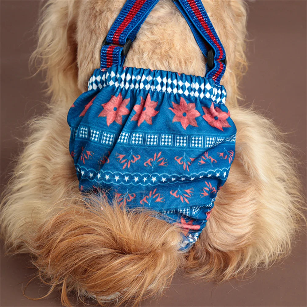 Reusable Washable Dog Sanitary Shorts for Female Dogs