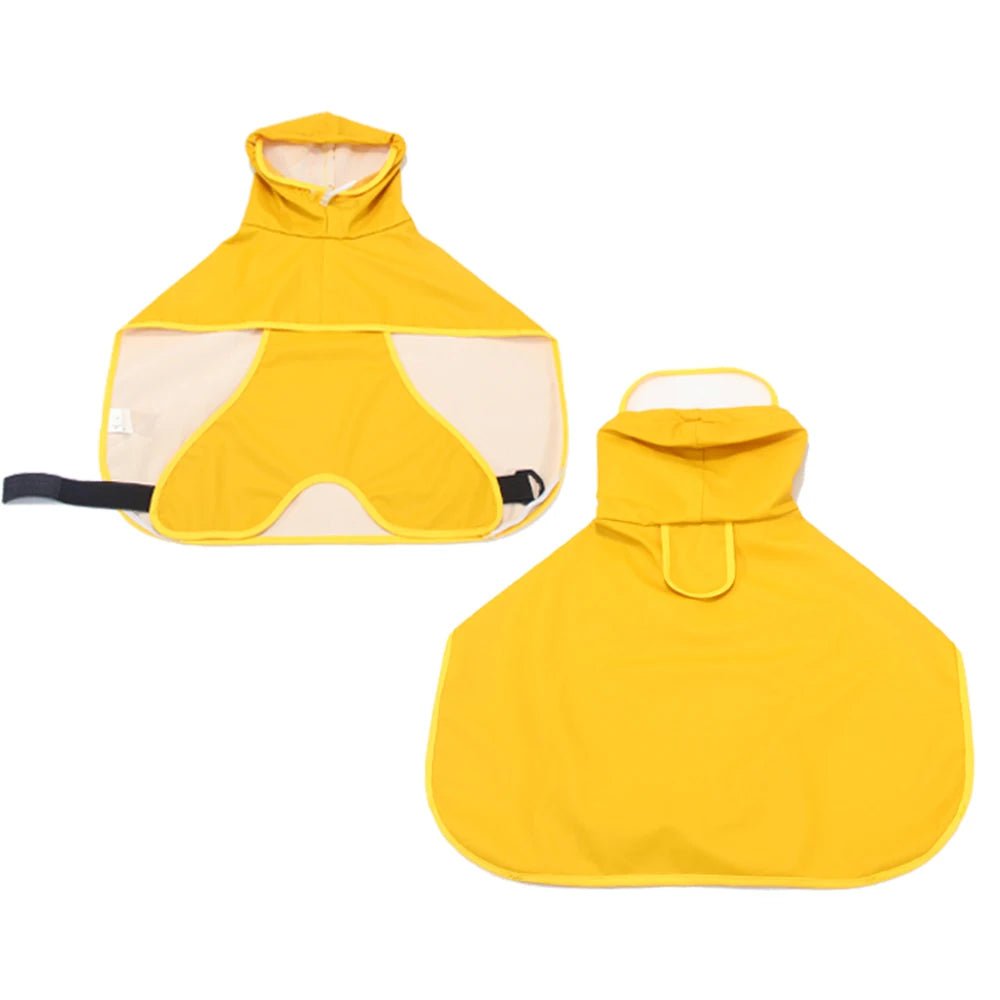 Waterproof Dog Raincoat with Fun Print