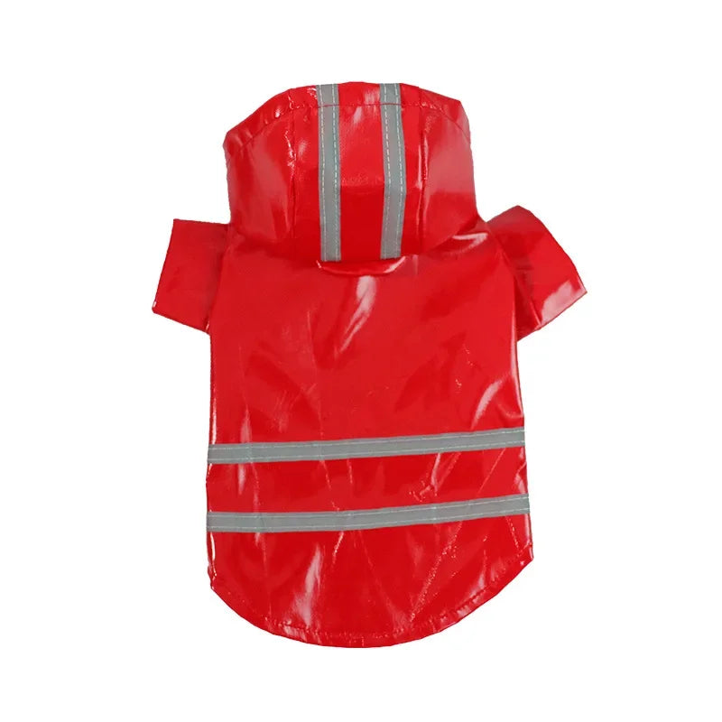 Imperméable réfléchissant pour chien | Cape Poncho coupe-vent pour petits chiens et chats