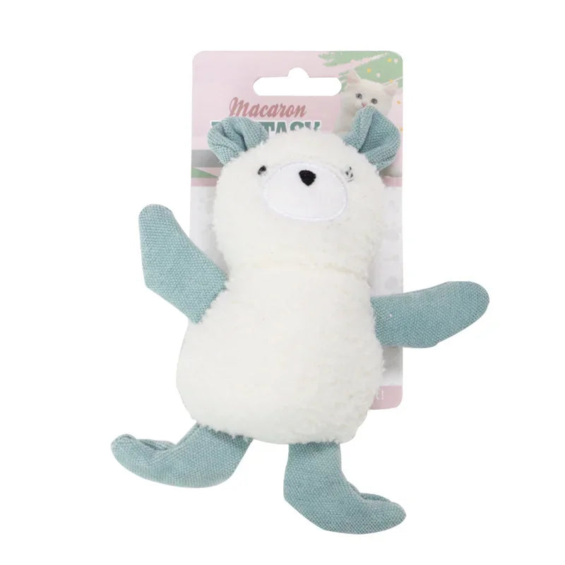 Plush Catnip Caterpillar Toy