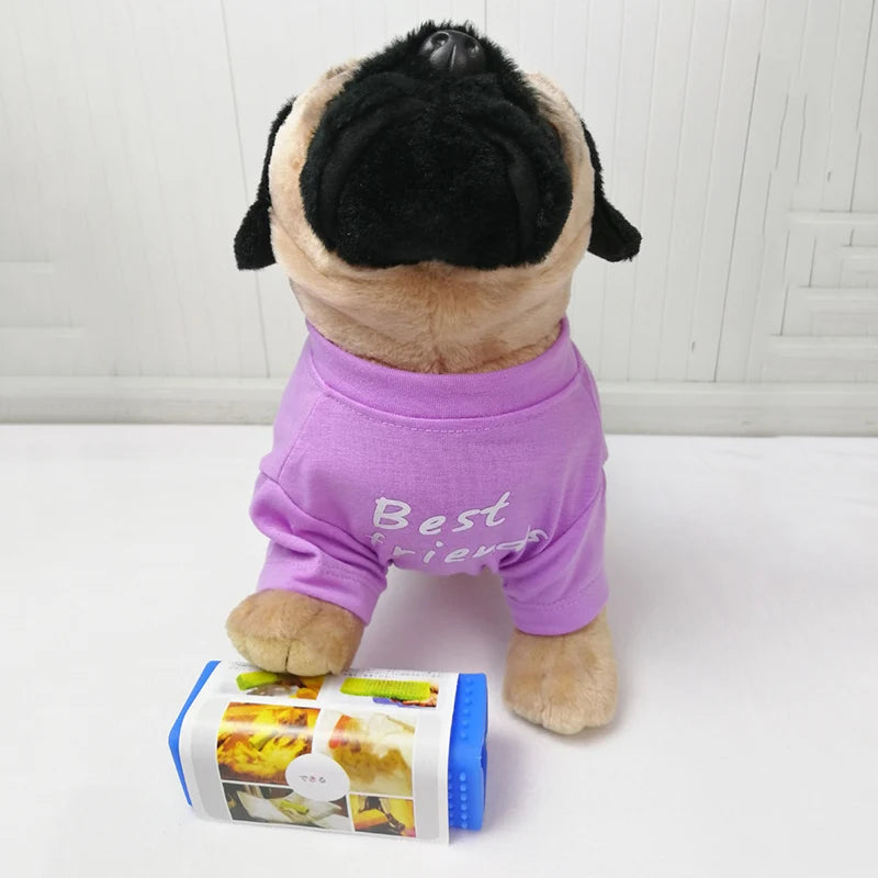 Round Neck T-Shirt Vest for Dogs — 7 Colours, S to XXL