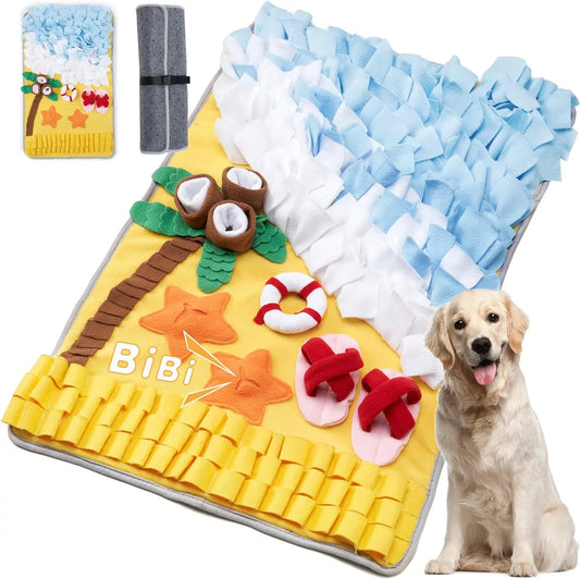 Dog Sniffing Mat – Slow Feeder & Enrichment Blanket