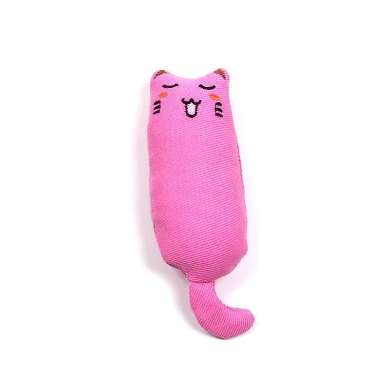 Catnip Plush Toy with Crinkle Sound - Dental Chew for Cats & Kittens