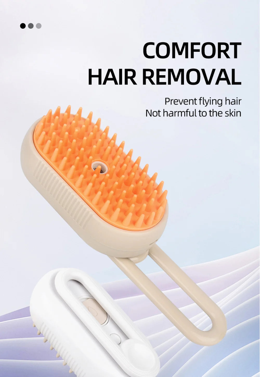 Newest Cat Dog Spray Comb Pet Grooming Accessories Multi Functional Cats Massage Brush Hair Removal Combs Cepillo Vapor Gato