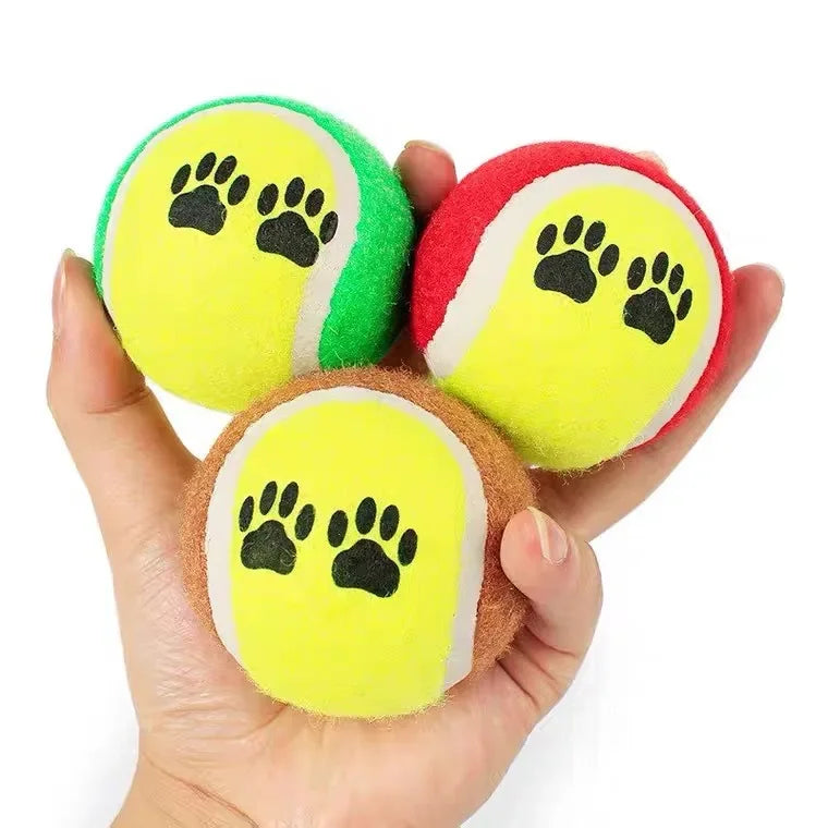Tennis Ball Dog Toy - Training and Interactive Play