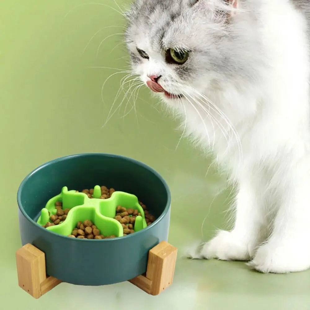 Silicone Slow Feeder Bowl Insert with Suction Cups