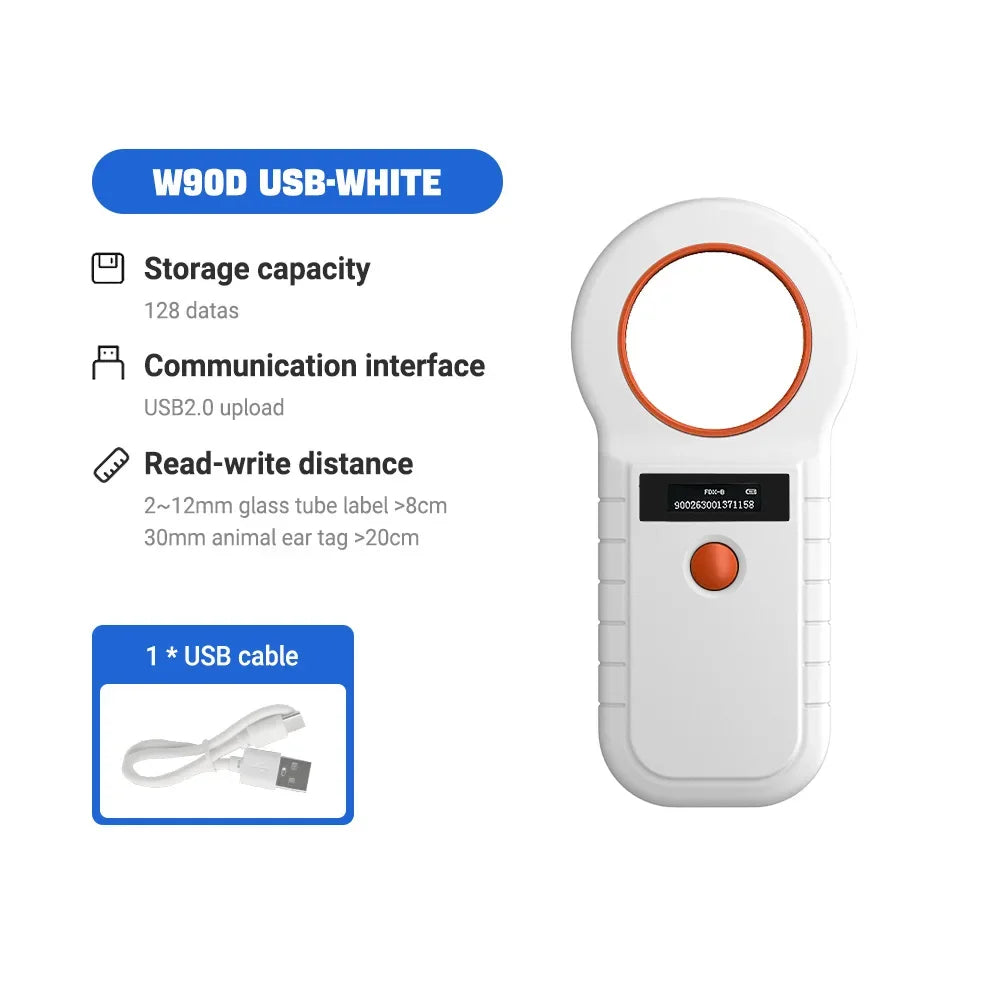 Pet Microchip Scanner & RFID Reader