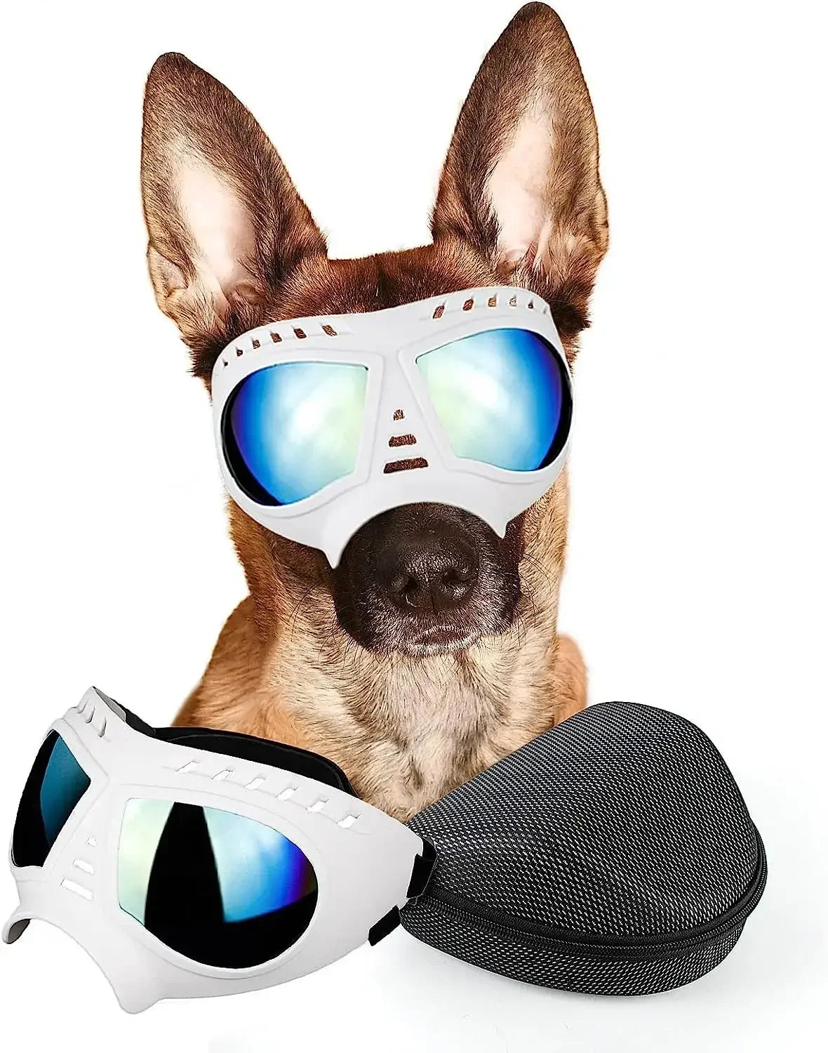 Dog Goggles for Large Breeds - Windproof Snowproof Eye Protection