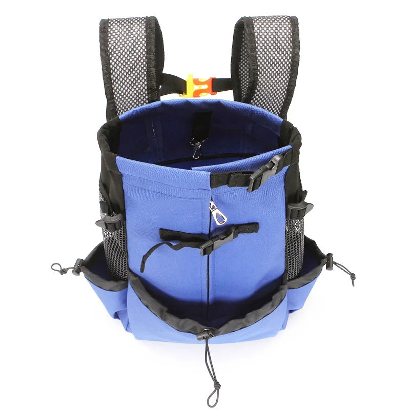 Breathable Nylon Dog Carrier Backpack for Small & Medium Dogs