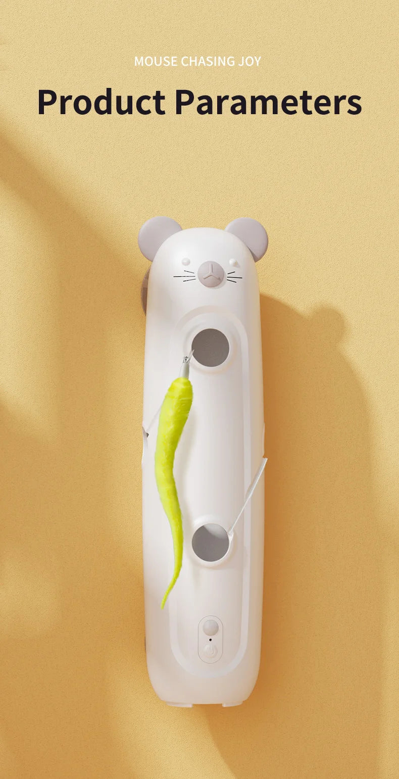 Interactive Caterpillar Cat Toy
