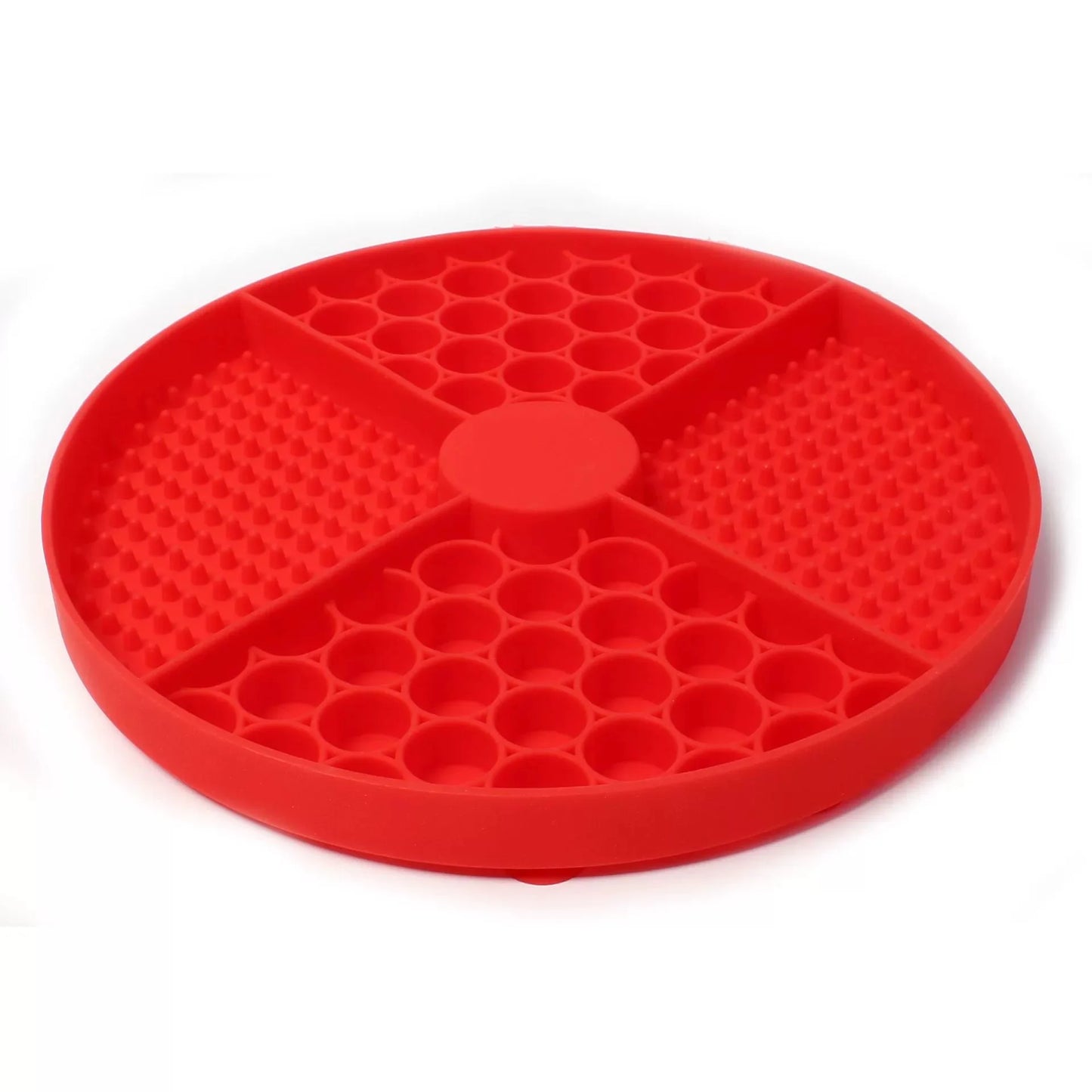 Silicone Lick Mat & Slow Feeder for Dogs & Cats — Suction Cup Base for Mess-Free Feeding