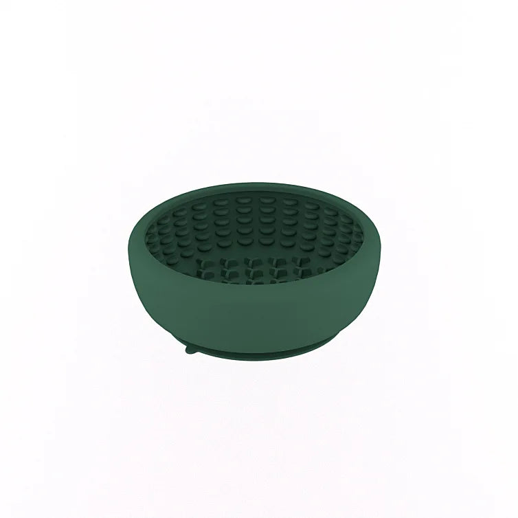 Suction-Cup Slow Feeder Dish for Dogs & Cats