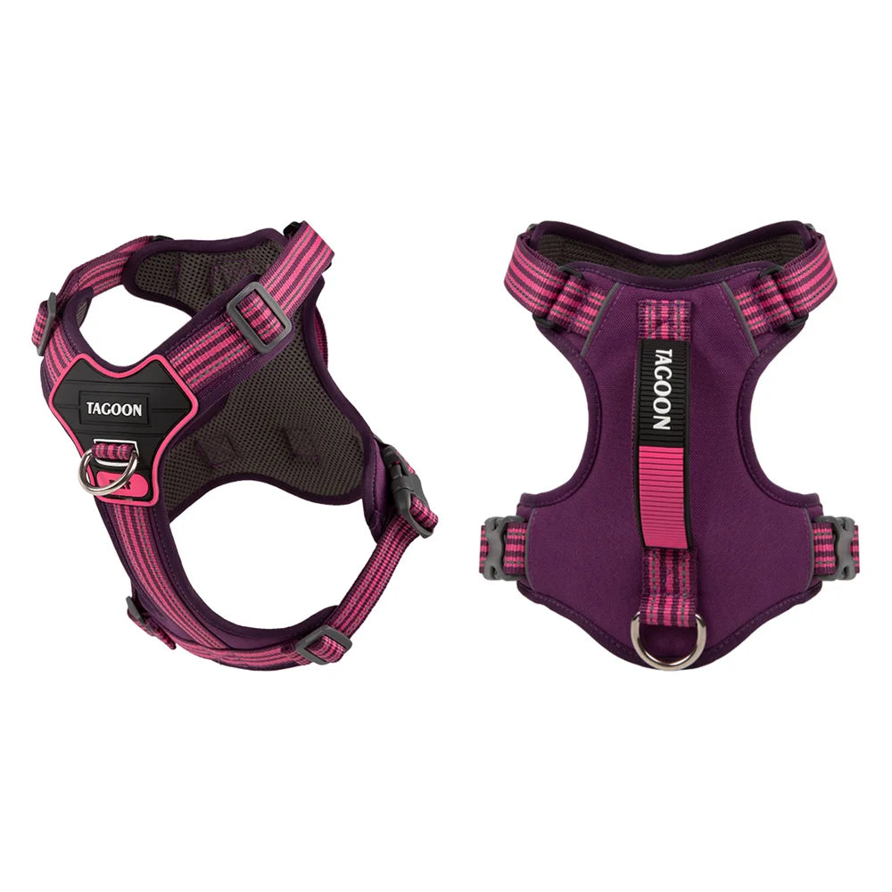 No Pull Big Dog Harness with Handle for Small Medium Large Dogs Weimaraner Doberman Pinscher Fashion Durable Pet Vest Harnesses