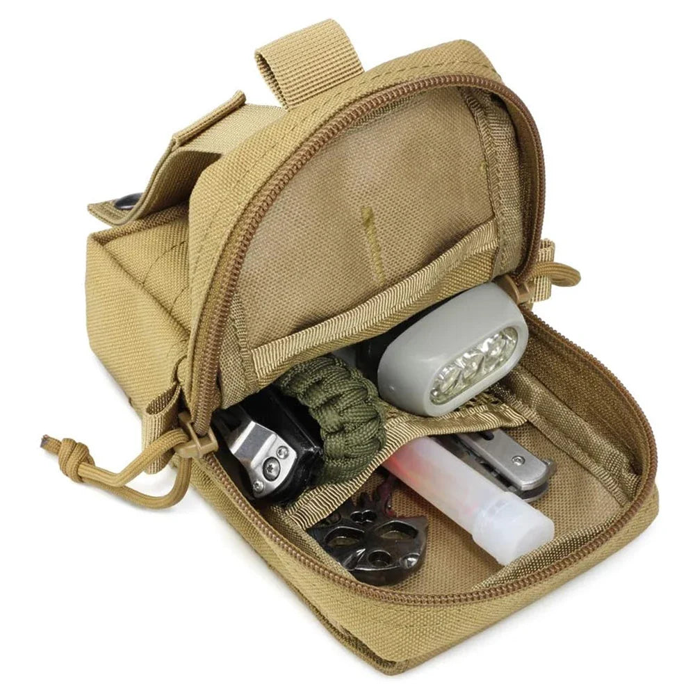 Dog Harness MOLLE Pouch Set with Belt