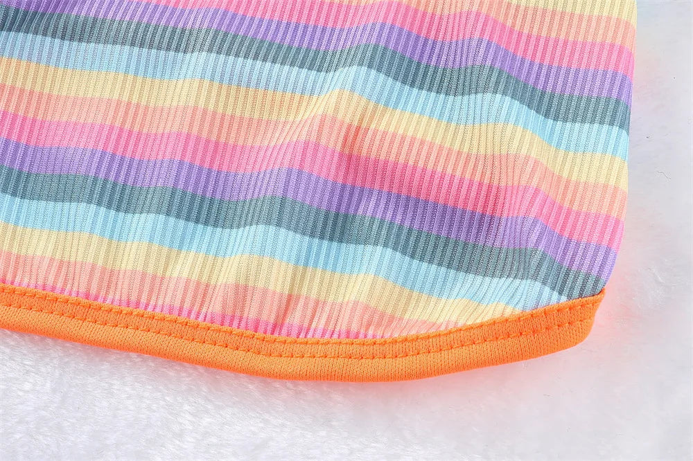 Striped Cooling Vest & Summer Shirt for Small & Medium Dogs & Cats