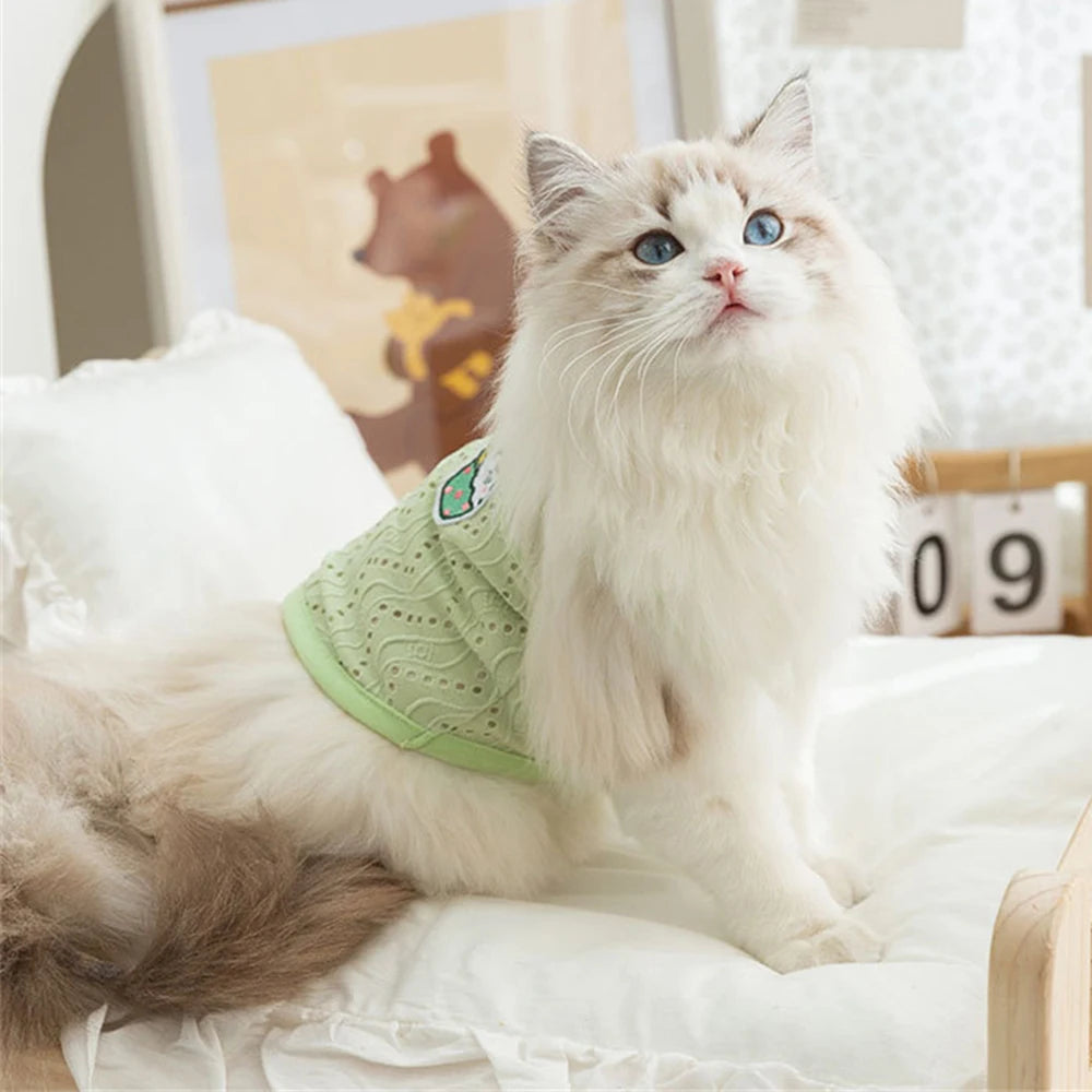 Breathable Summer Vest for Cats & Small Dogs