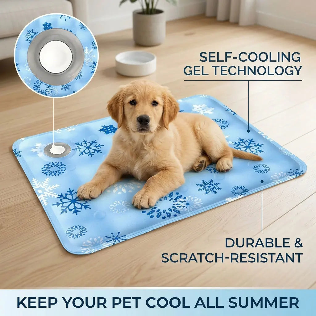 Water-Injection Cooling Mat for Dogs & Cats