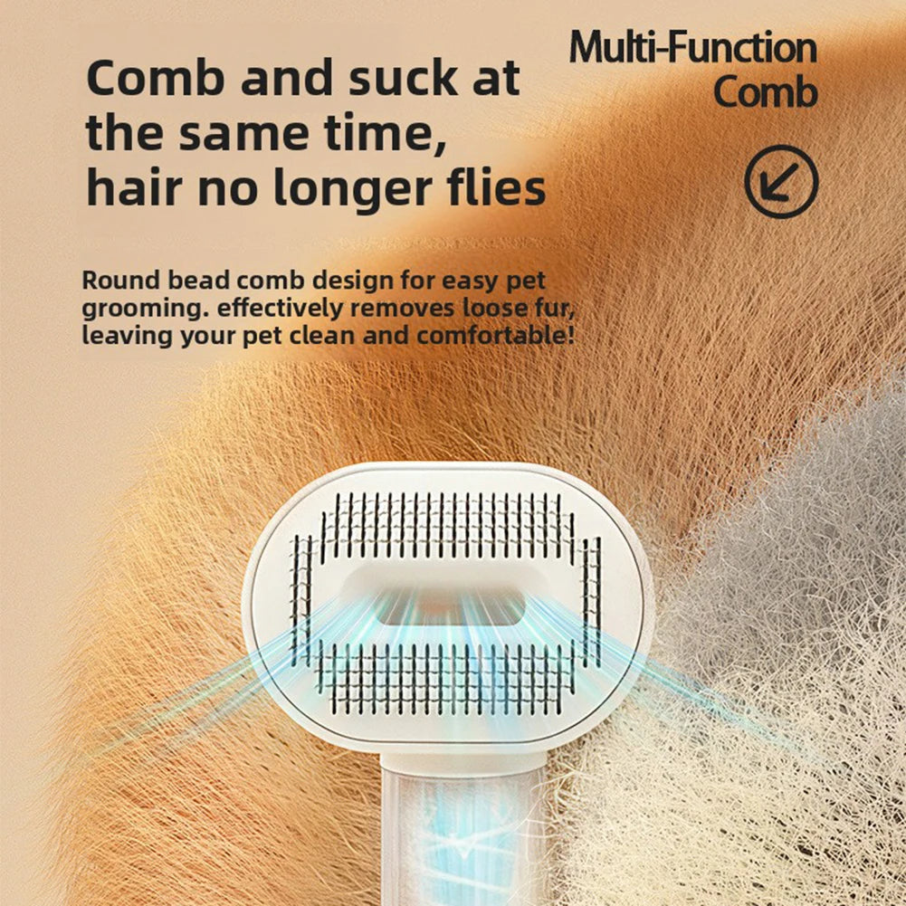 4-in-1 Cordless Pet Grooming Vacuum | Self-Cleaning | Dogs & Cats