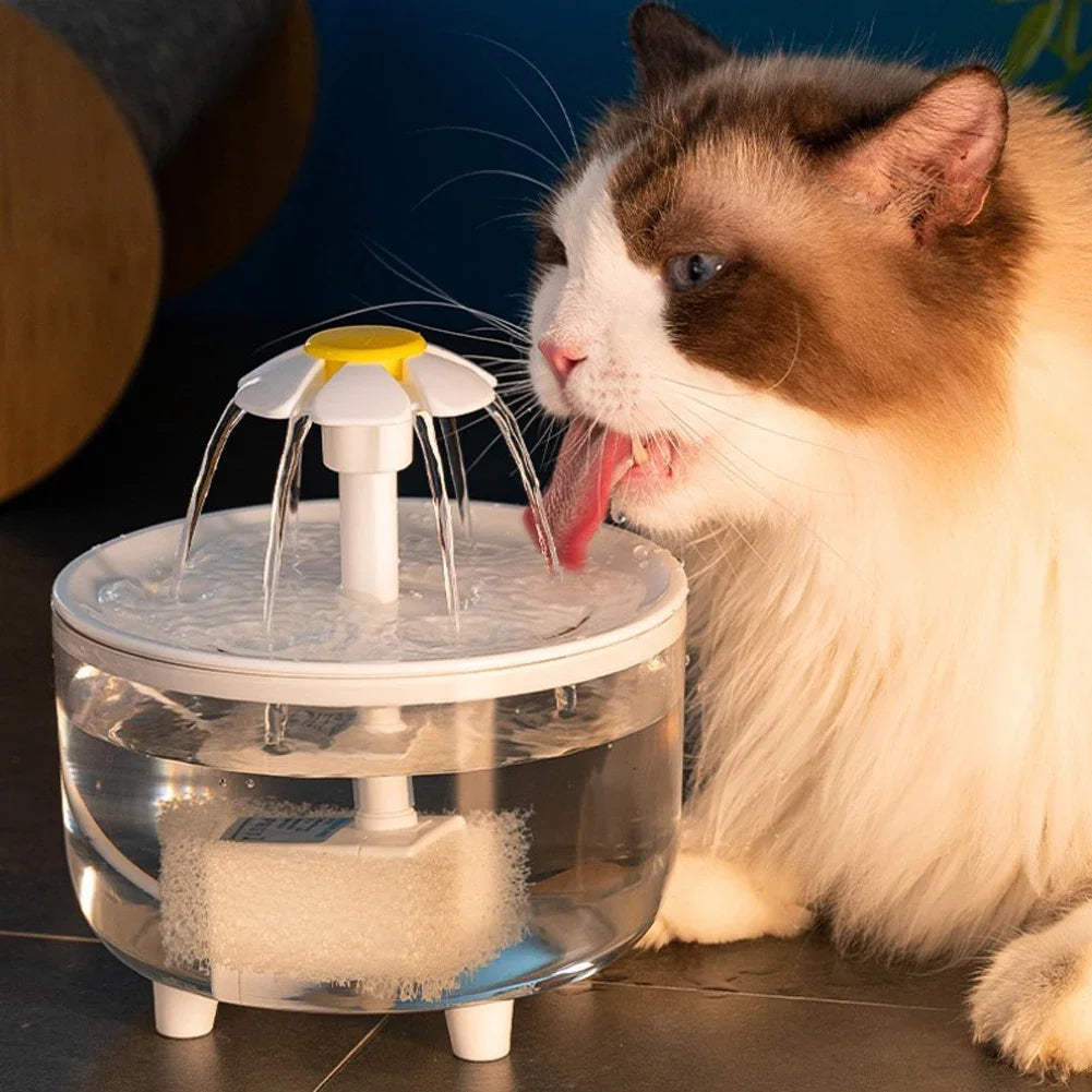 Automatic Pet Water Fountain with Filter | 1200ml USB Silent Pump