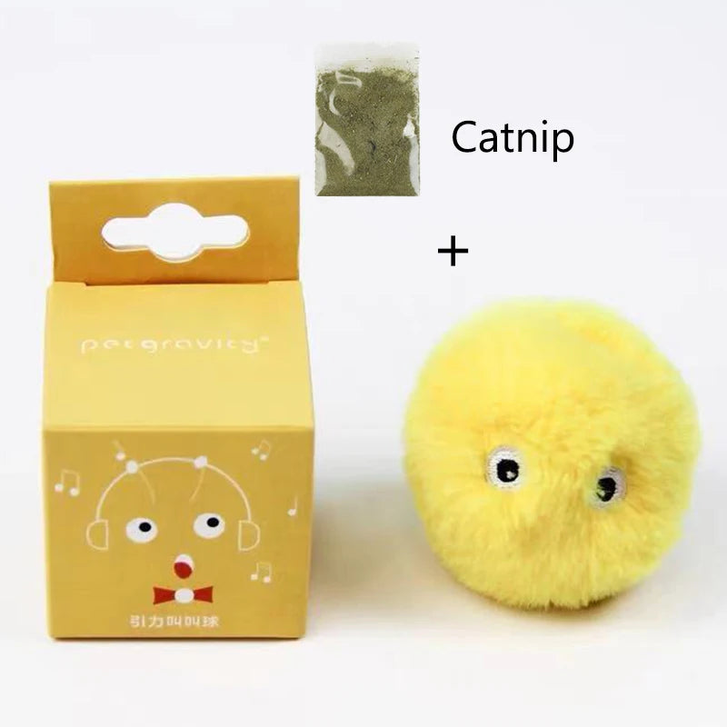Sound Ball Cat Toy — Animal Noise Squeaky Ball for Cats & Kittens