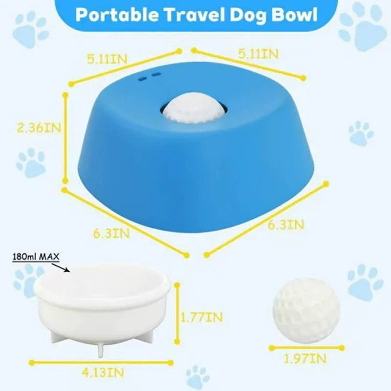 Silicone Lick Bowl & Slow Feeder for Dogs & Cats — Detachable, Washable & Non-Slip