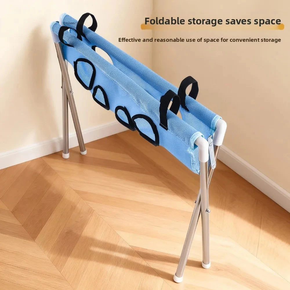 Portable Pet Grooming Bath Hammock Stand for Small Dogs & Cats