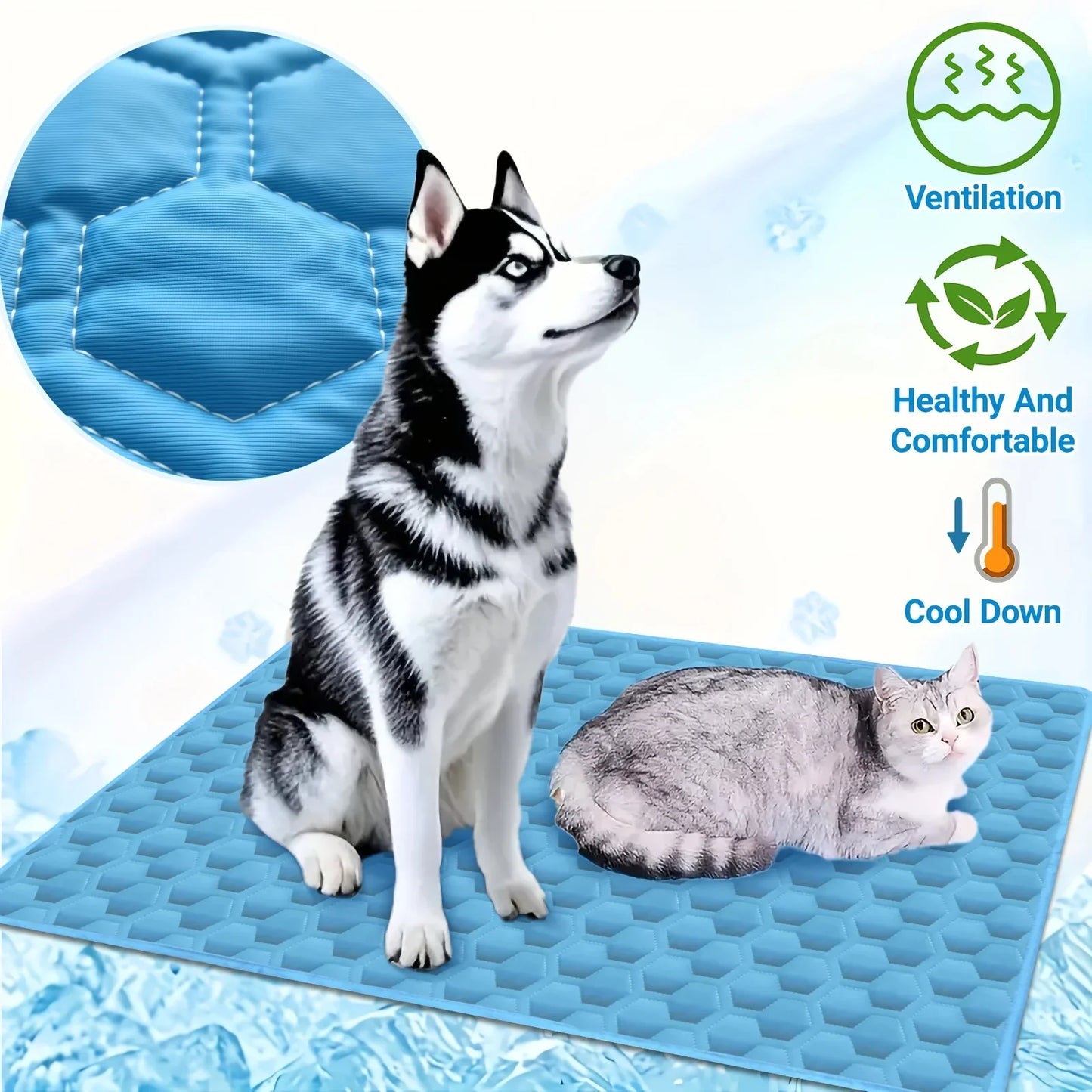 Breathable Mesh Pet Cooling Mat