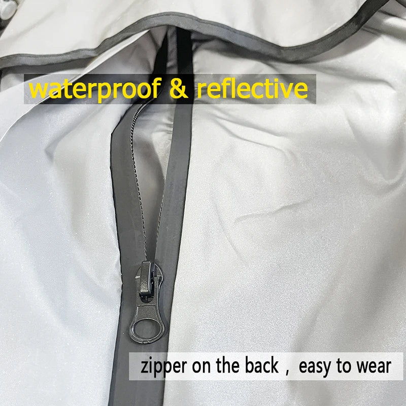 Waterproof Reflective Dog Jumpsuit Jacket with UV Sun Protection