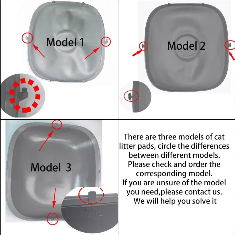 Self-Cleaning Litter Box Mat & Toilet Accessory for Cats