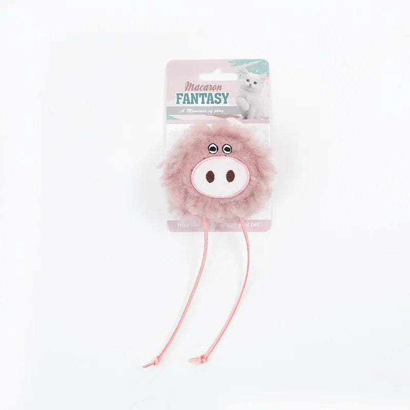 Plush Catnip Mouse Hanging Toy