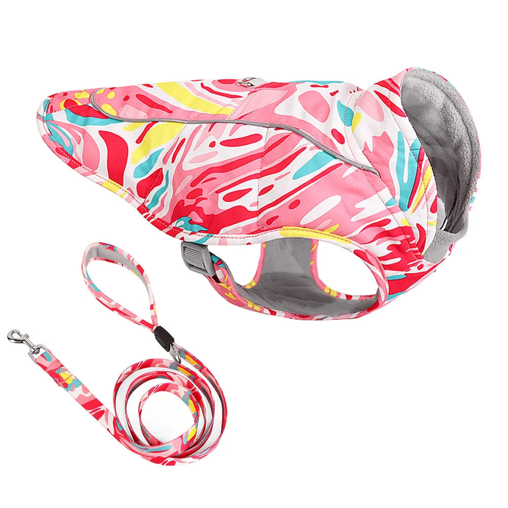 Waterproof Reflective Dog Jacket Vest Harness