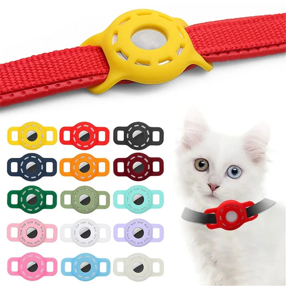 Silicone AirTag Case for Cats & Dogs – Anti-Scratch Protective Cover