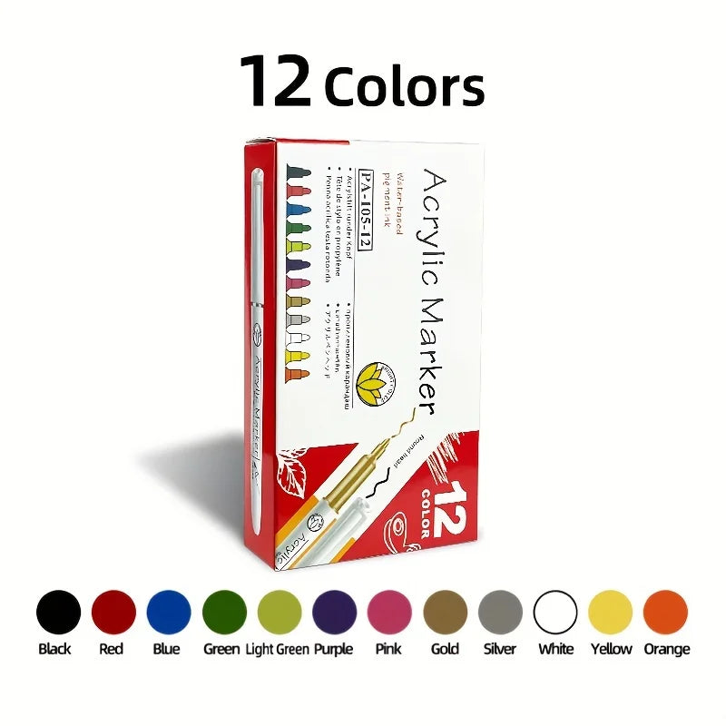 Pet Nail Polish Set - Safe DIY Nail Art Kit for Dogs & Cats (12/24 Colors)