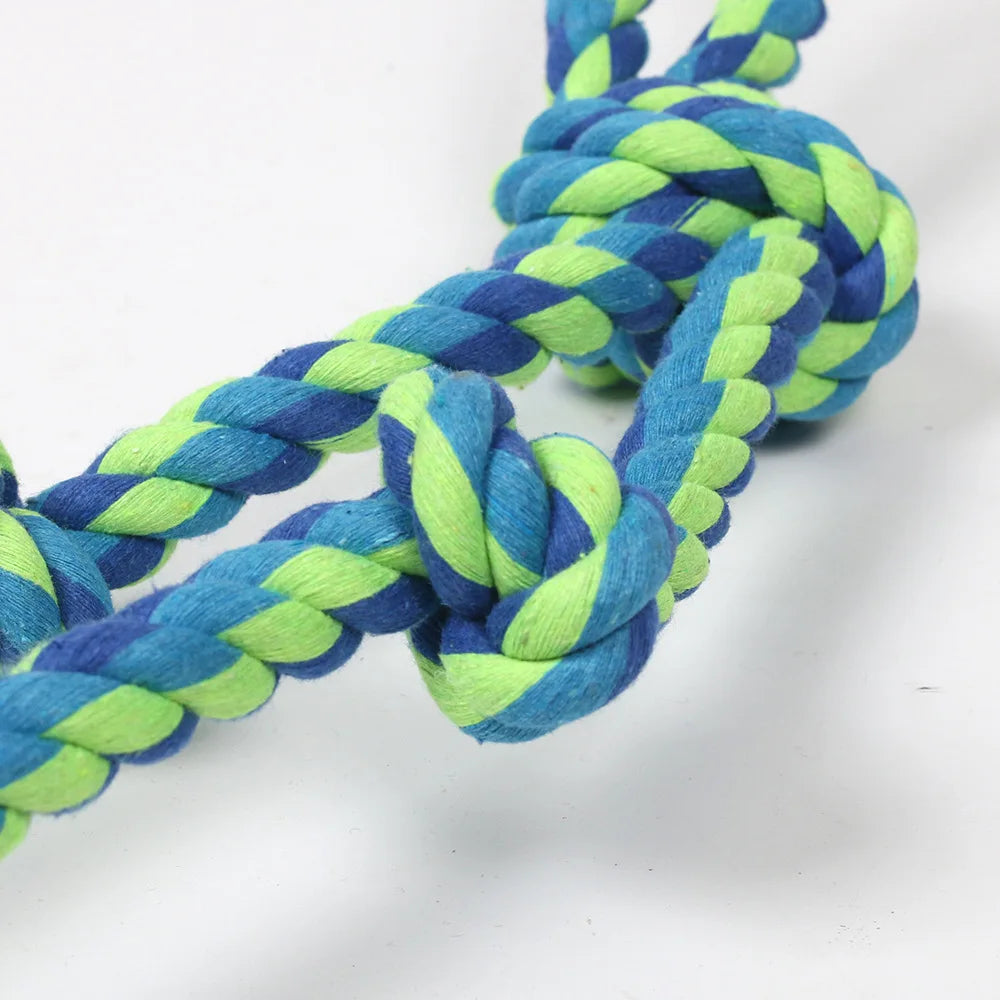 Jouet à mâcher en corde nouée durable pour grands chiens