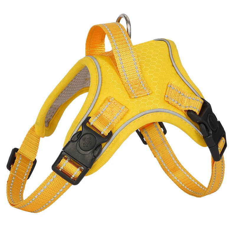 Ultra-Light Dog Harness Vest — Quick-Fit Saddle Design, No-Pull Chest Strap & Escape-Proof
