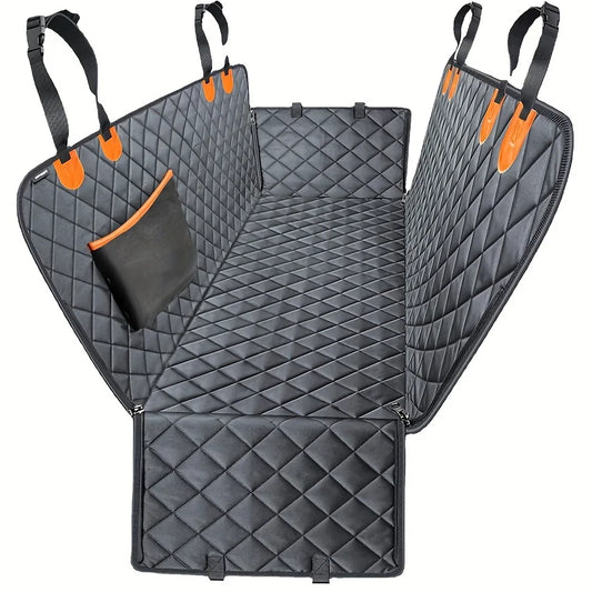 Housse de siège de voiture hamac pour chien 600D, résistante et imperméable – Anti-rayures
