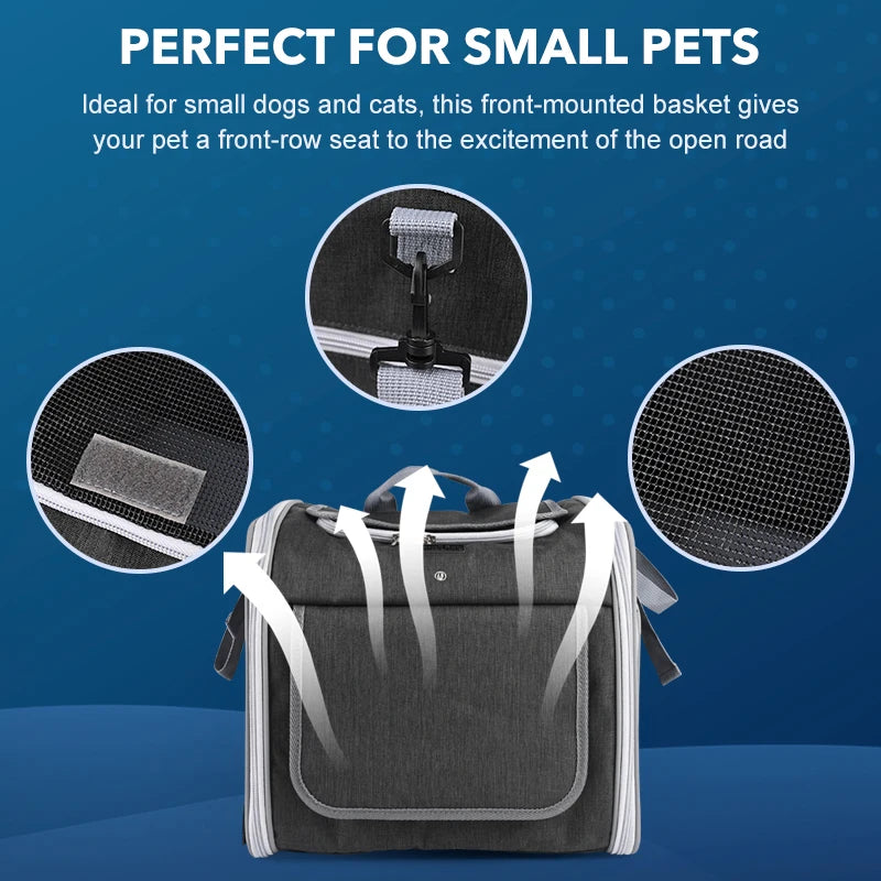 Expandable Pet Carrier Backpack with Four Access Openings