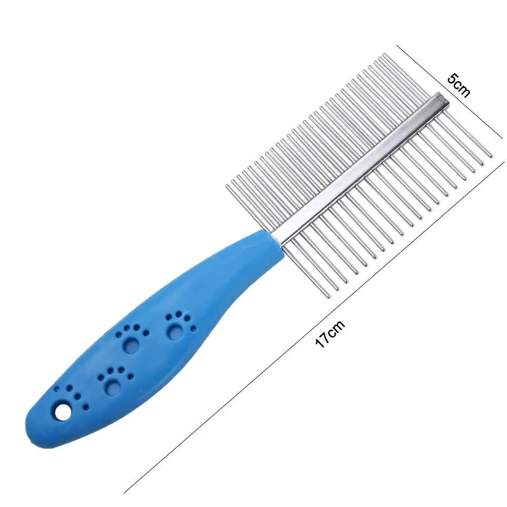 Stainless Steel Pet Grooming Comb for Dogs & Cats